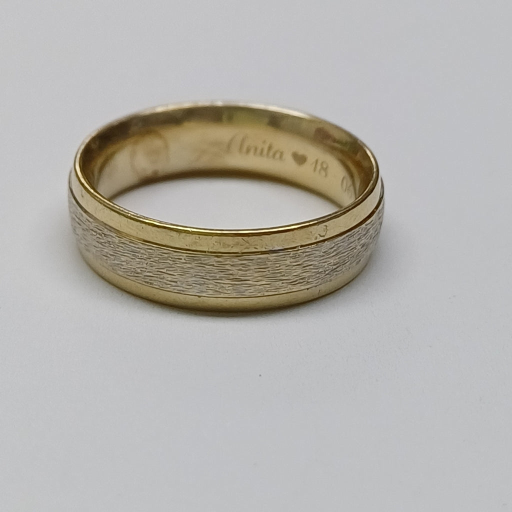 ARGOLLA ORO 14 K 3.8 GRMS (SEMINUEVO)