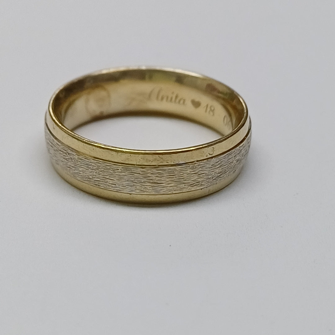 ARGOLLA ORO 14 K 3.8 GRMS (SEMINUEVO)