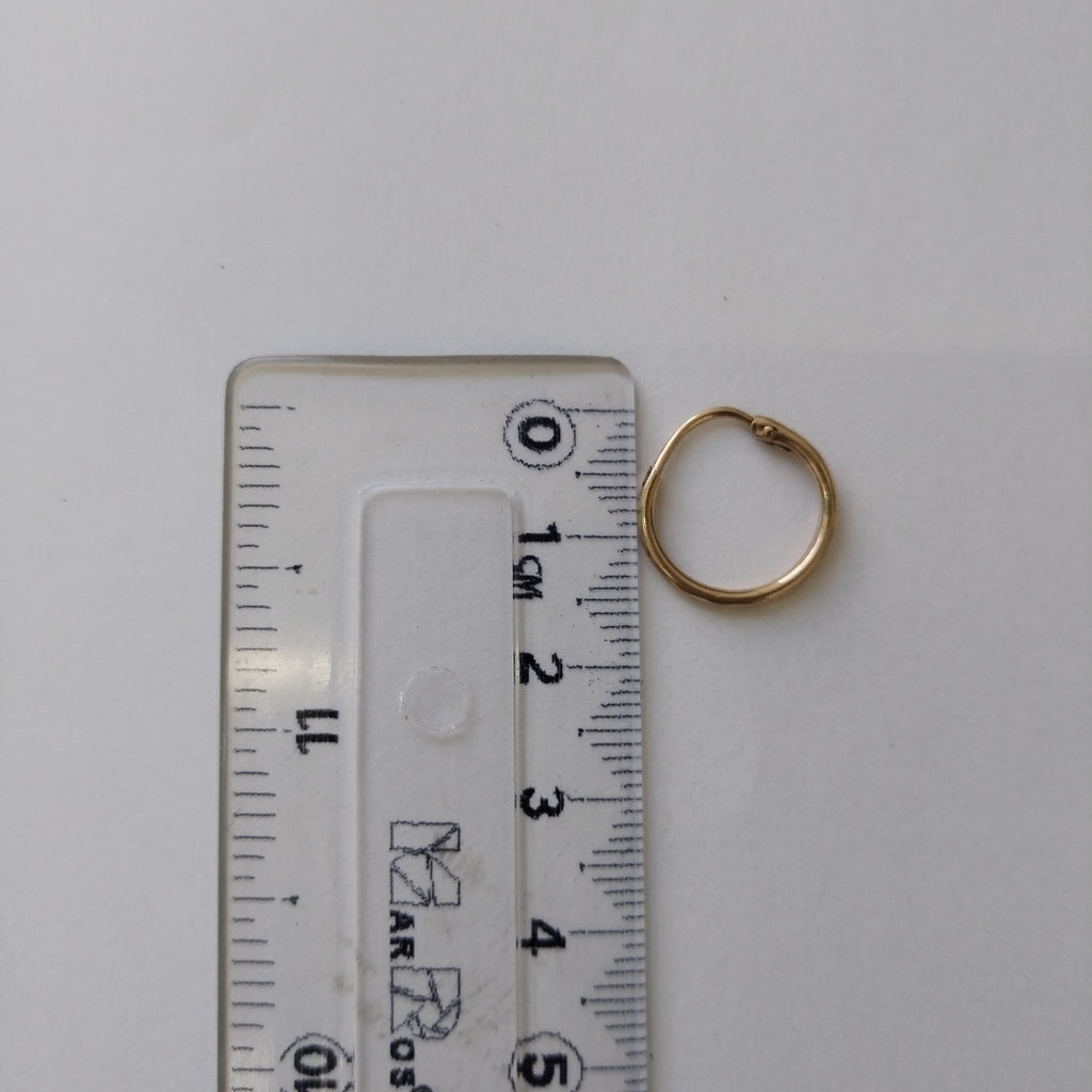 ARRACADAS PAR ORO 10 K 0.7 GRMS (SEMINUEVO)