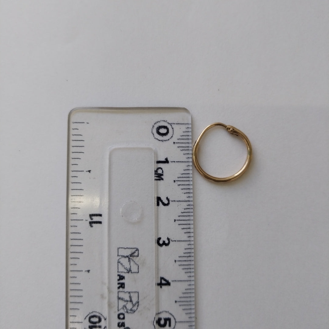 ARRACADAS PAR ORO 10 K 0.7 GRMS (SEMINUEVO)