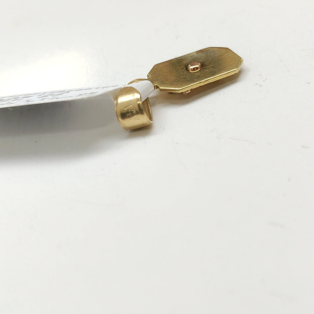 MEDALLA RELIGIOSA ORO 14 K 1.1 GRMS (SEMINUEVO)
