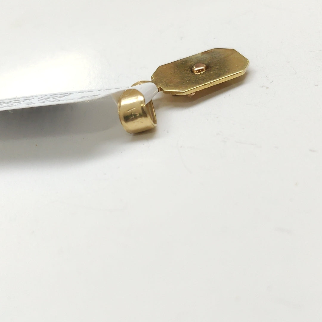 MEDALLA RELIGIOSA ORO 14 K 1.1 GRMS (SEMINUEVO)