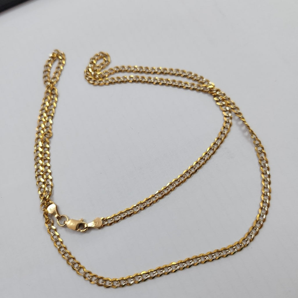 CADENA ORO,RODIADO 14 K 10,70 GRMS (SEMINUEVO)