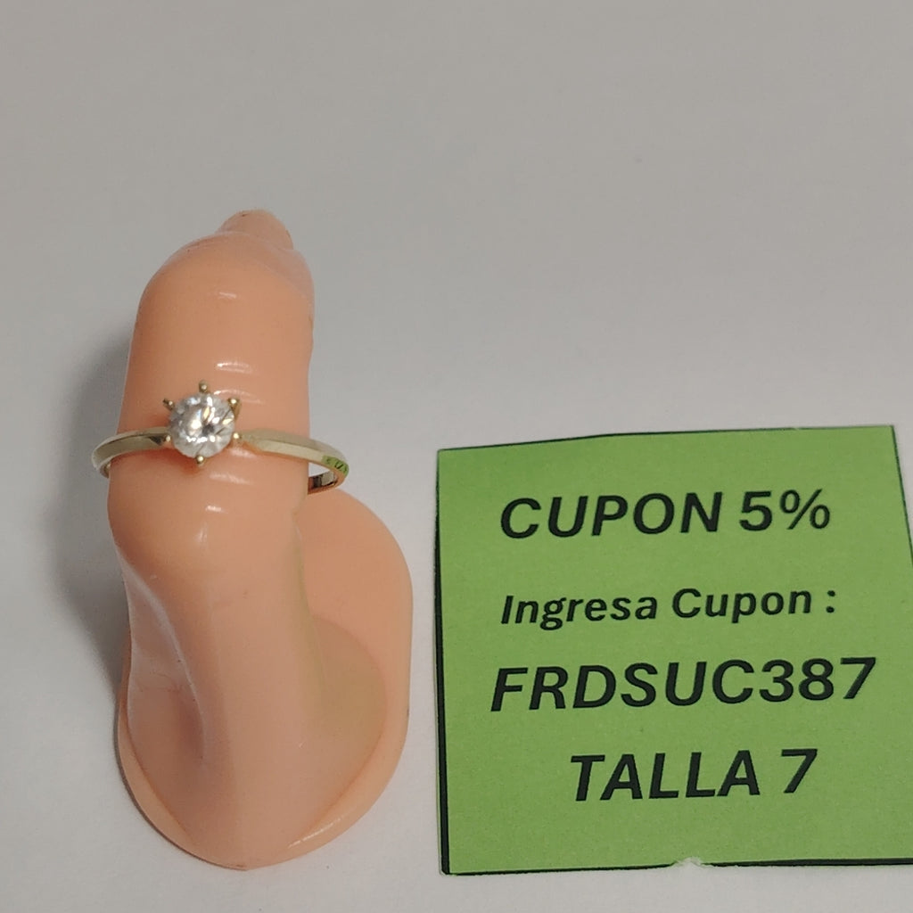 ANILLITO ORO 10 K 1,60 GRMS (SEMINUEVO)