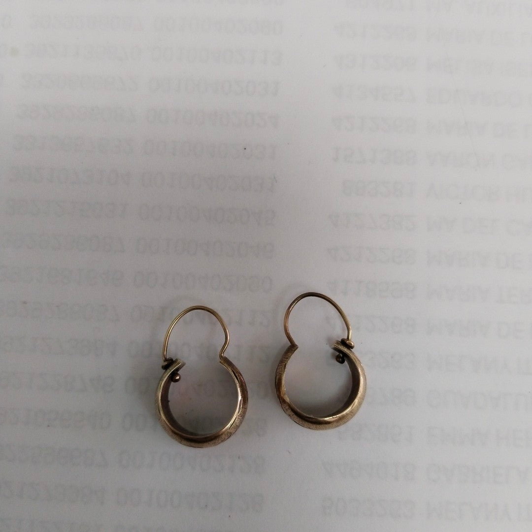 ARRACADAS PAR ORO 8 K 1,70 GRMS (SEMINUEVO)