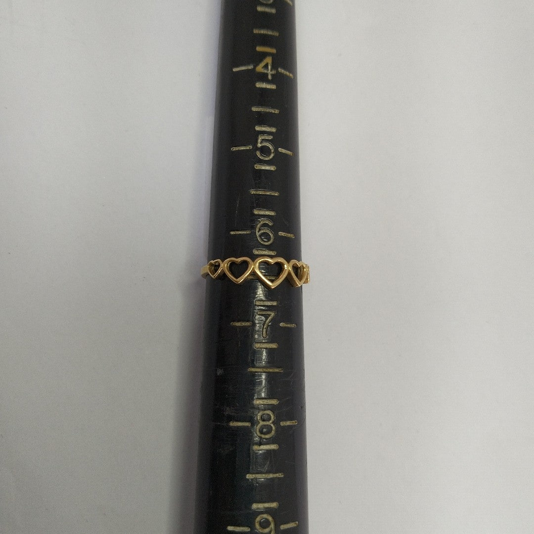 ANILLO ORO 14 K 1,10 GRMS (SEMINUEVO)
