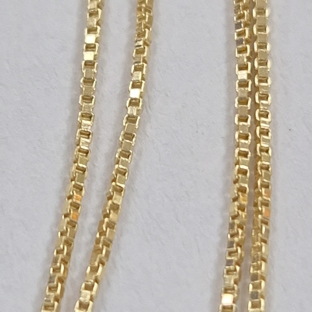 CADENA VENECIANO 14K 55 CM 1.8 GR (NUEVO)