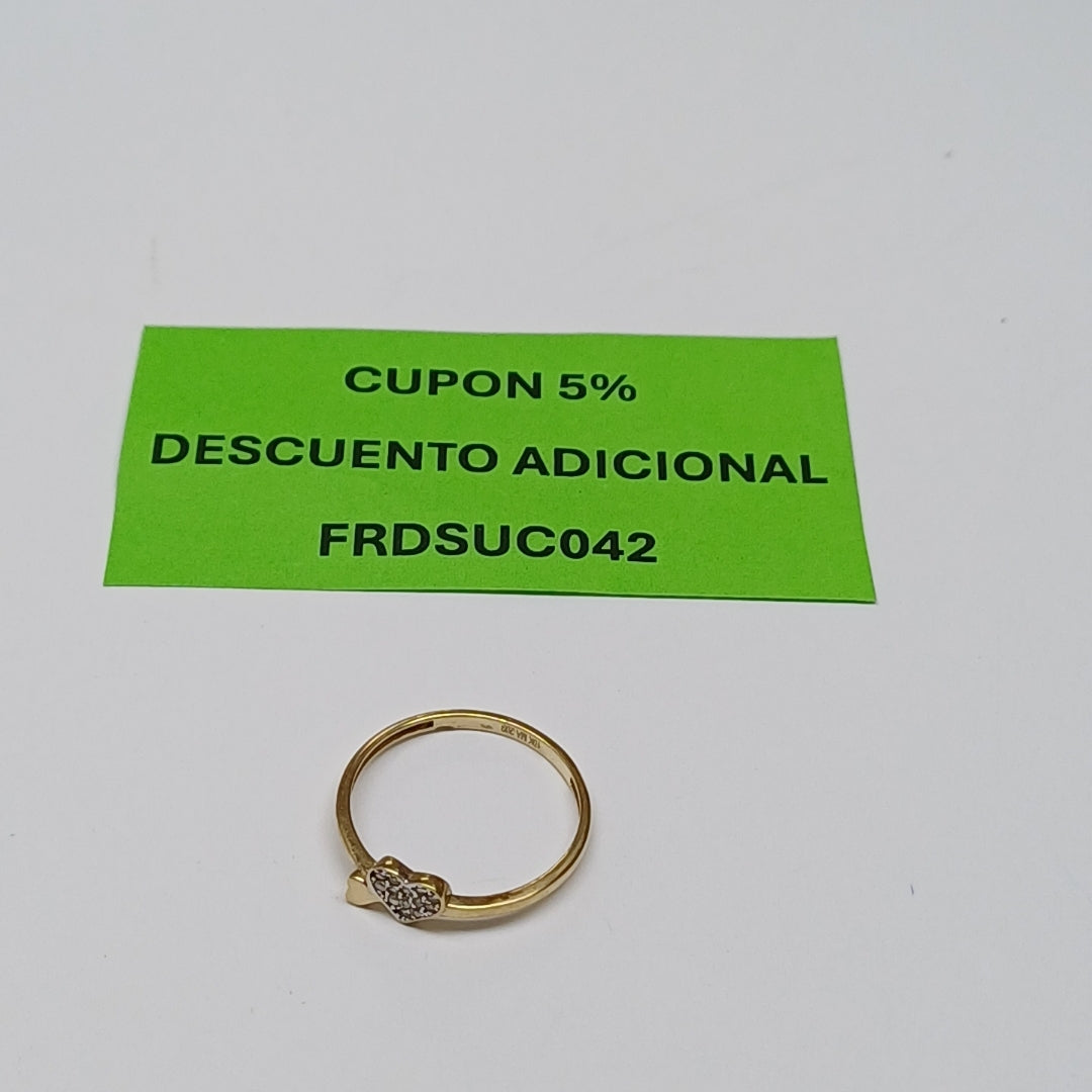 ANILLITO ORO 10 K 0.9 GRMS (SEMINUEVO)