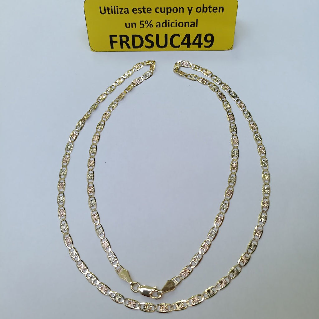 CADENA GUCHI 14K 60 CM 7.9 GR (NUEVO)