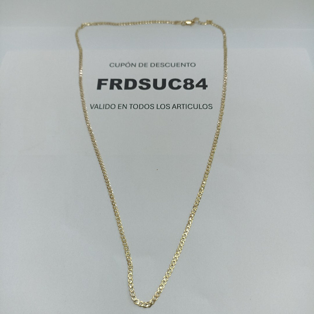 CADENA BARBADA 14K 55 CM 5.1 GR (NUEVO)