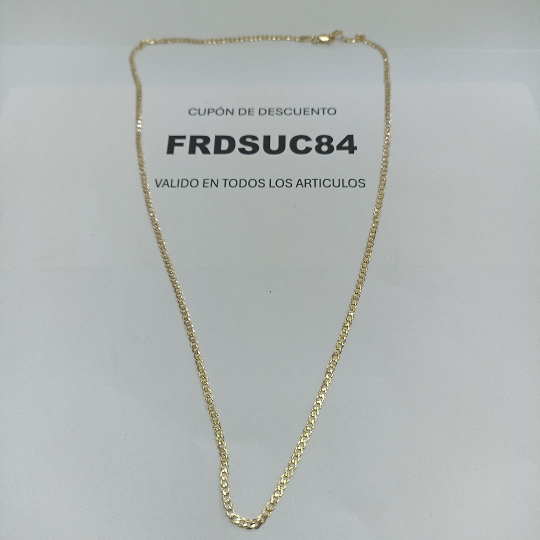 CADENA BARBADA 14K 55 CM 5.1 GR (NUEVO)