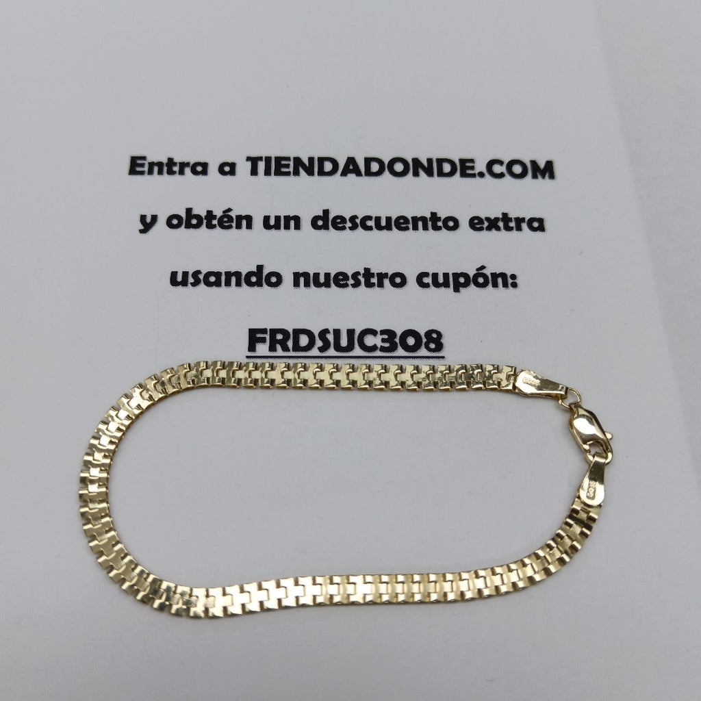 PULSERA ESPECIAL 10K 18 CM 3.4 GR (NUEVO)