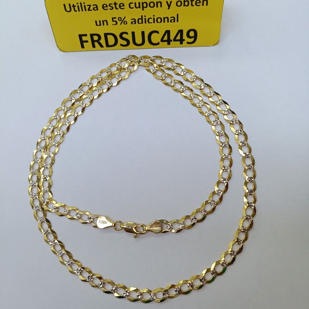 CADENA ESLABONES 14K 55 CM 15.9 GR (NUEVO)