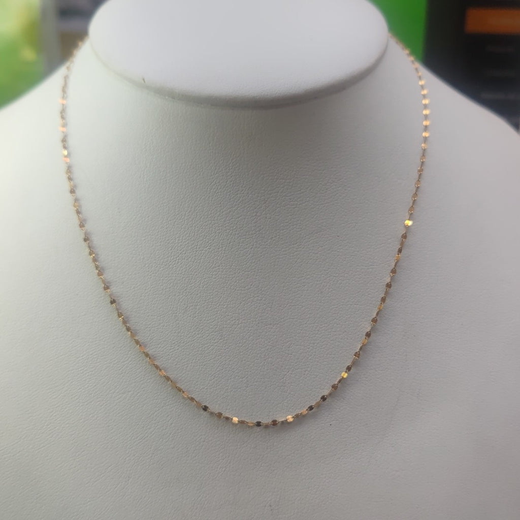CADENA ORO 14 K 0.6 GRMS (SEMINUEVO)