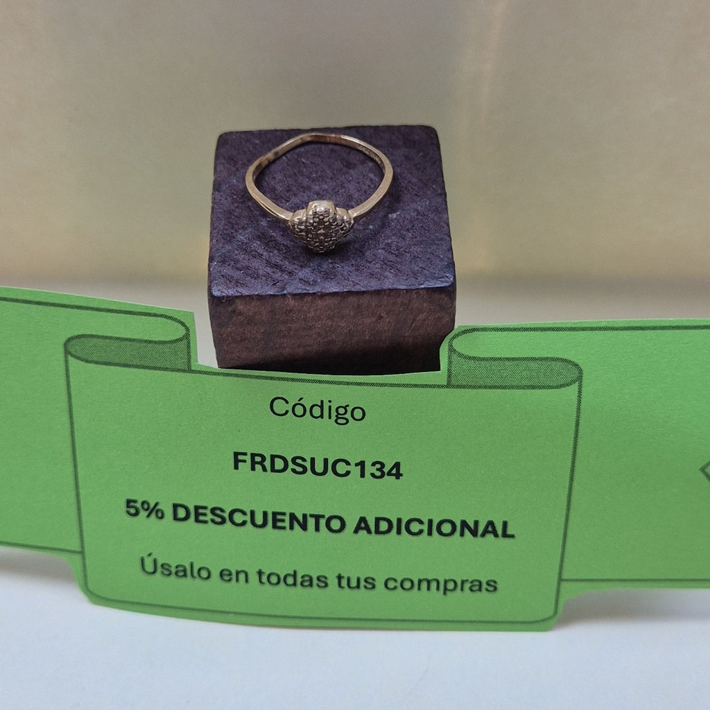 ANILLO ORO 10 K 1 GRMS (SEMINUEVO)