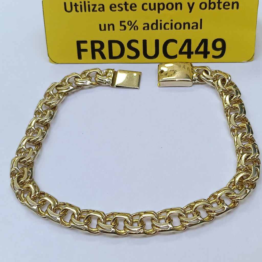 PULSERA CHINO 10K 21 CM 19 GR (NUEVO)