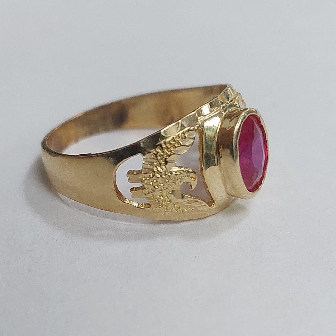 ANILLO ORO 14 K 4.5 GRMS (SEMINUEVO)