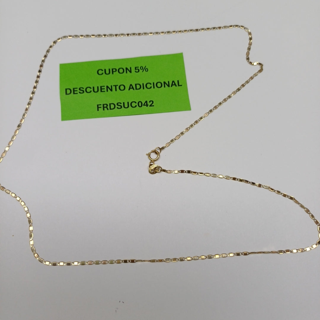 CADENA ORO 8 K 1.7 GRMS (SEMINUEVO)