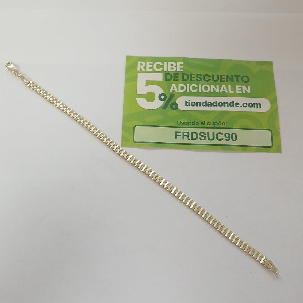 PULSERA ESPECIAL 10K 18 CM 3.4 GR (NUEVO)