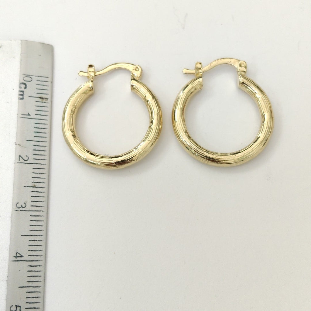 ARETES ARRACADAS 14K 2.7 GR (NUEVO)