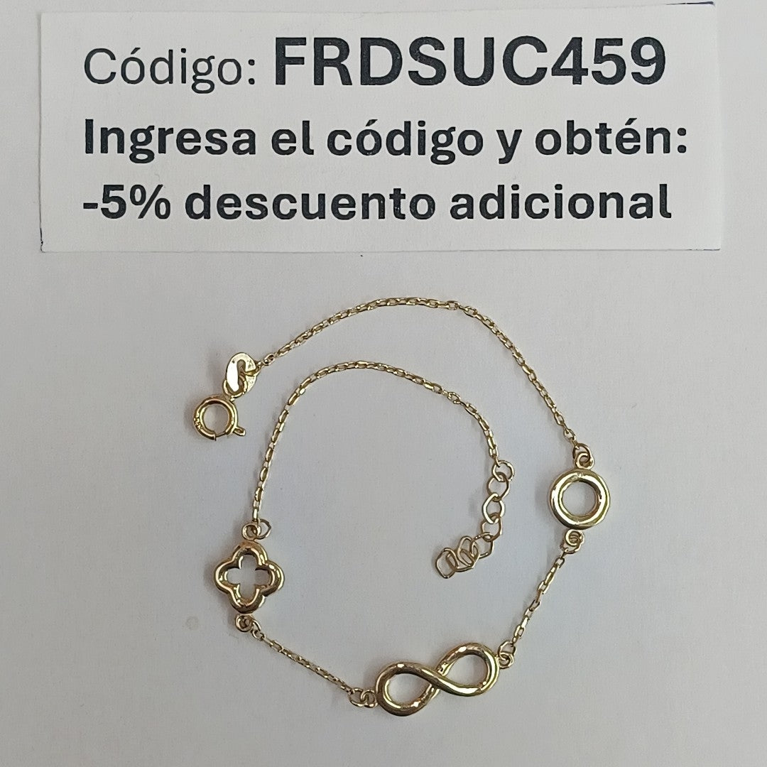 PULSERAS DAMA ORO 14K 1.5 (NUEVO)