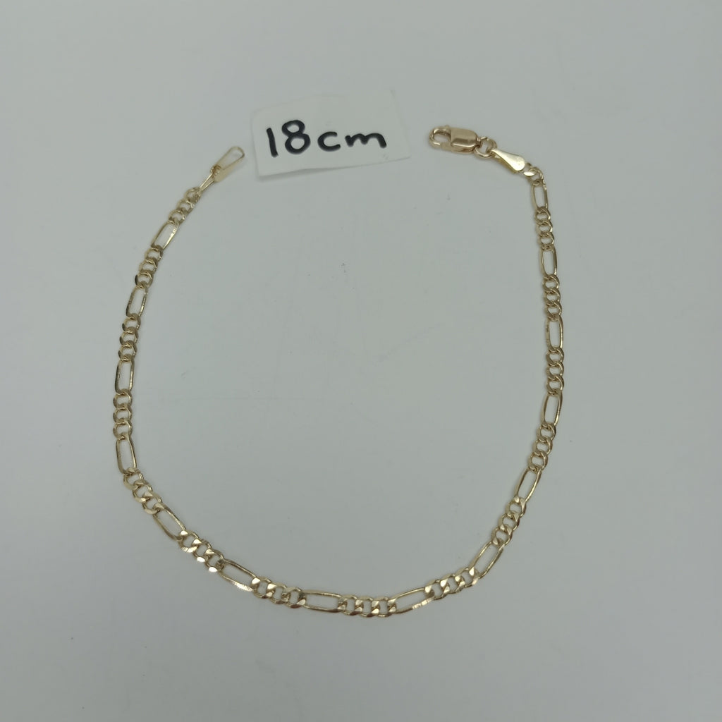 PULSERA 3X1 14K 18 CM 2 GR (NUEVO)