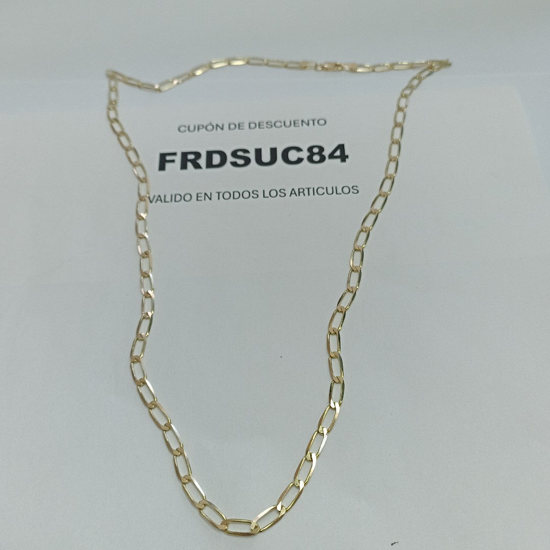 CADENA ESLABON 14K 60 CM 11.7 GR (NUEVO)