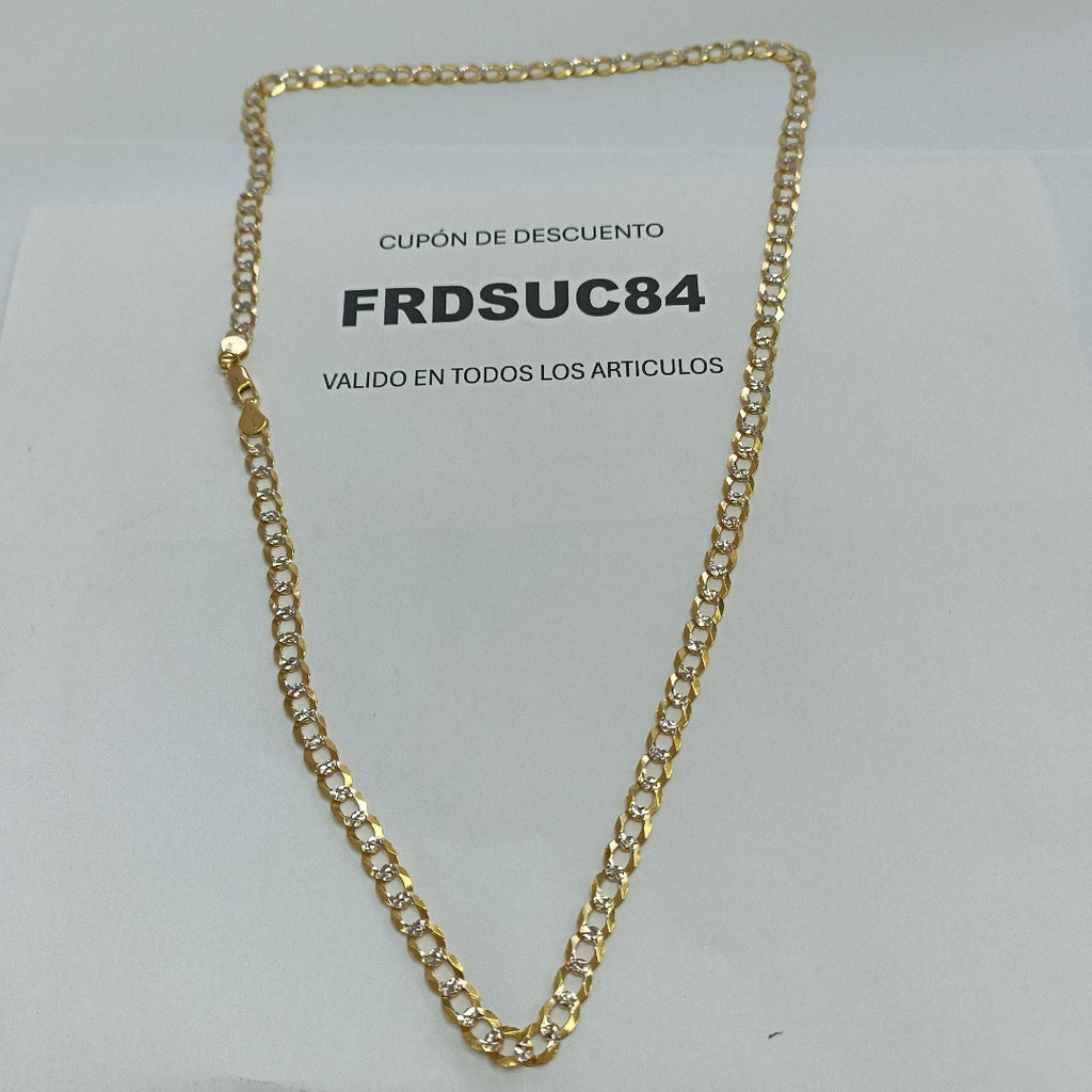 CADENA ESLABONES 14K 60 CM 16.8 GR (NUEVO)