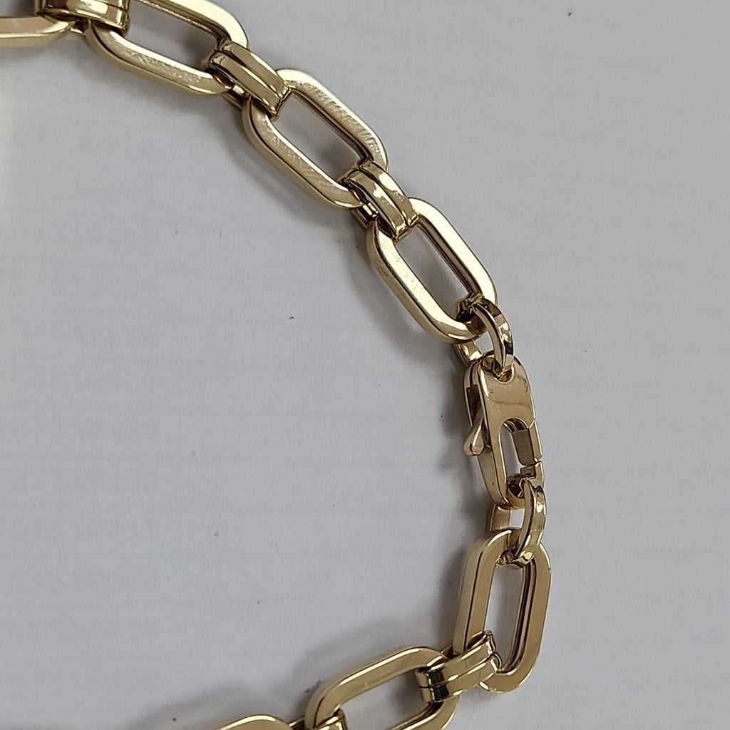 PULSERAS CABALLERO ORO 10K 8 (NUEVO)