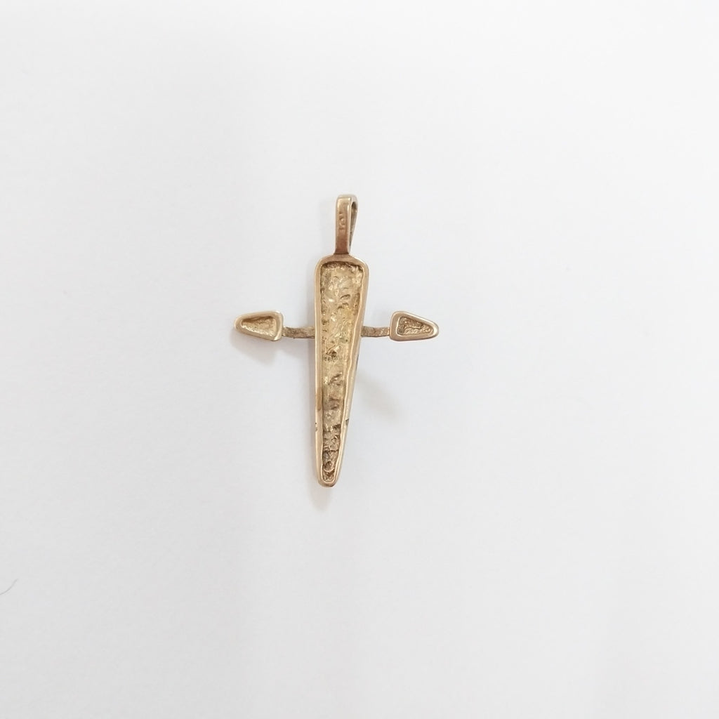 CRUCIFIJO ORO 8 K 1.5 GRMS (SEMINUEVO)