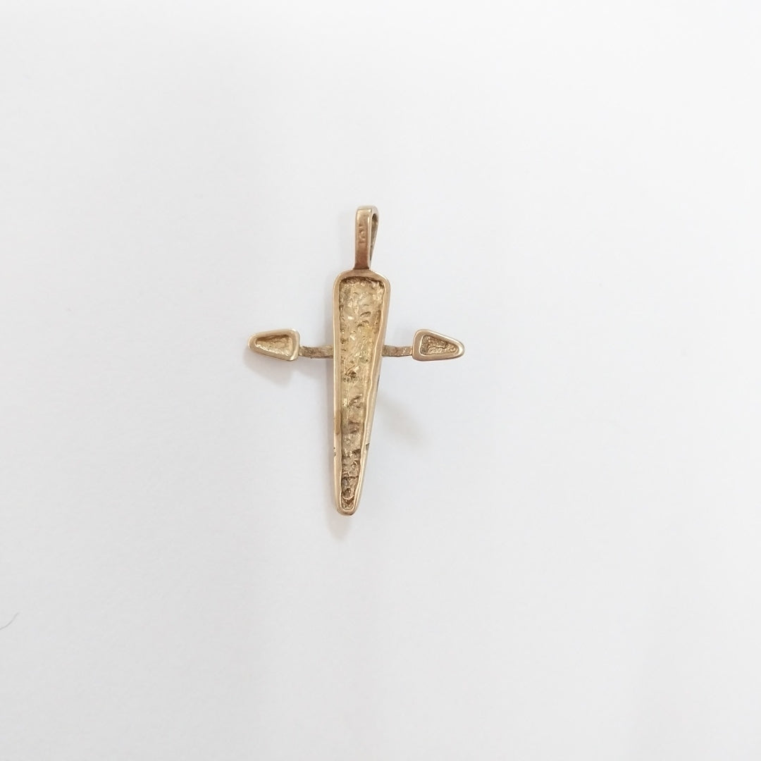 CRUCIFIJO ORO 8 K 1.5 GRMS (SEMINUEVO)