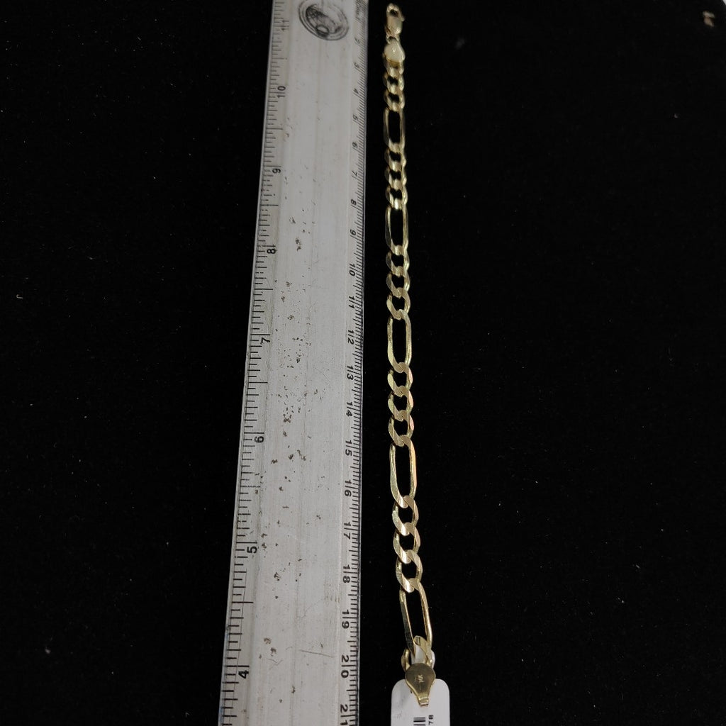 PULSERA 3X1 14K 21 CM 14.7 GR (NUEVO)