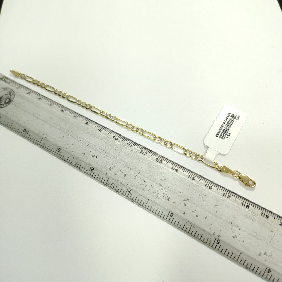 PULSERA 3X1 14K 18 CM 3.9 GR (NUEVO)