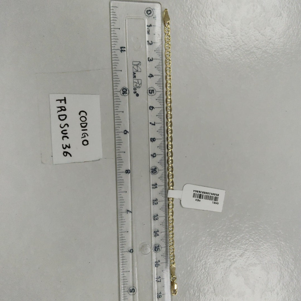 PULSERA GUCHI 14K 18 CM 3.3 GR (NUEVO)