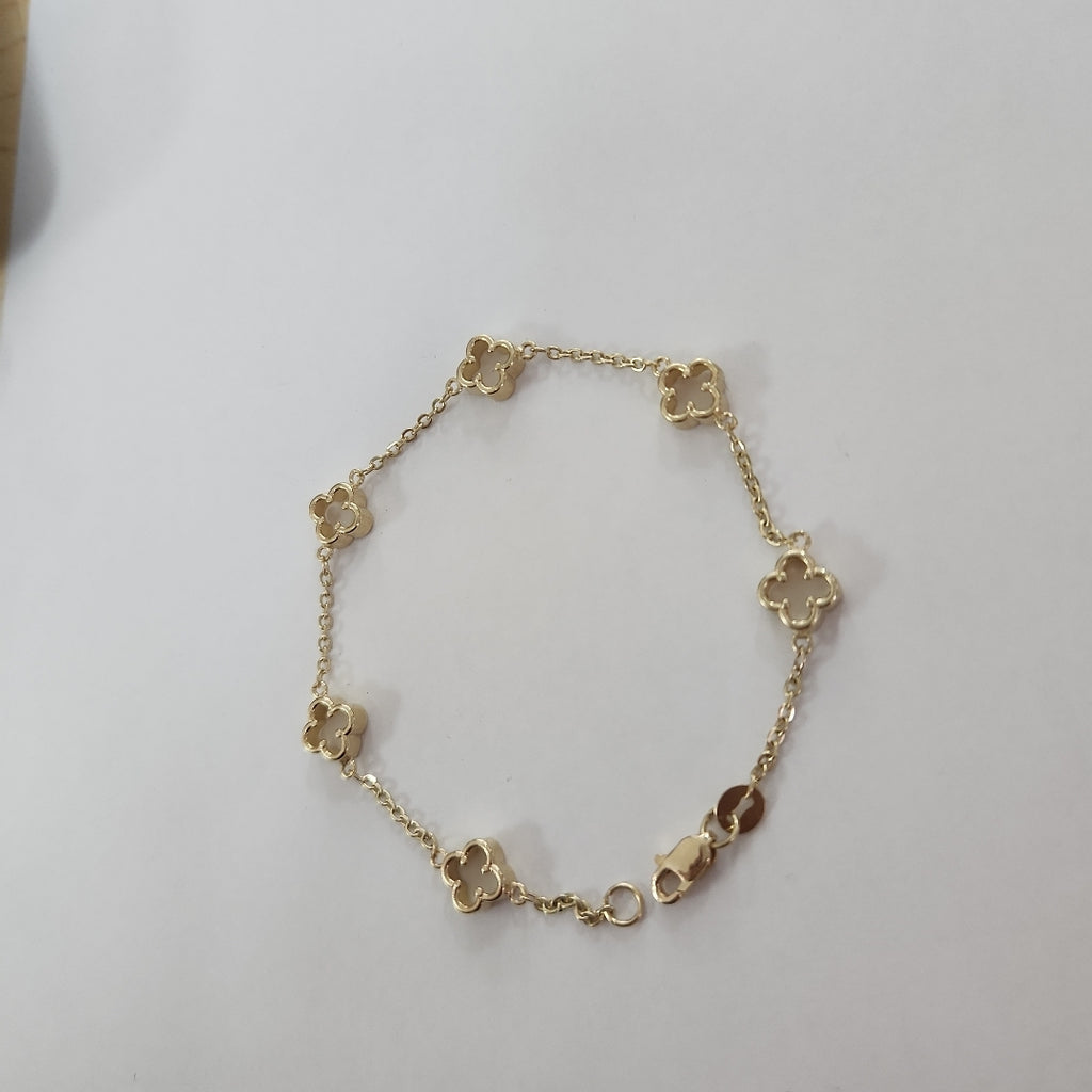 PULSERA ESPECIAL 14K 18 CM 4.1 GR (NUEVO)