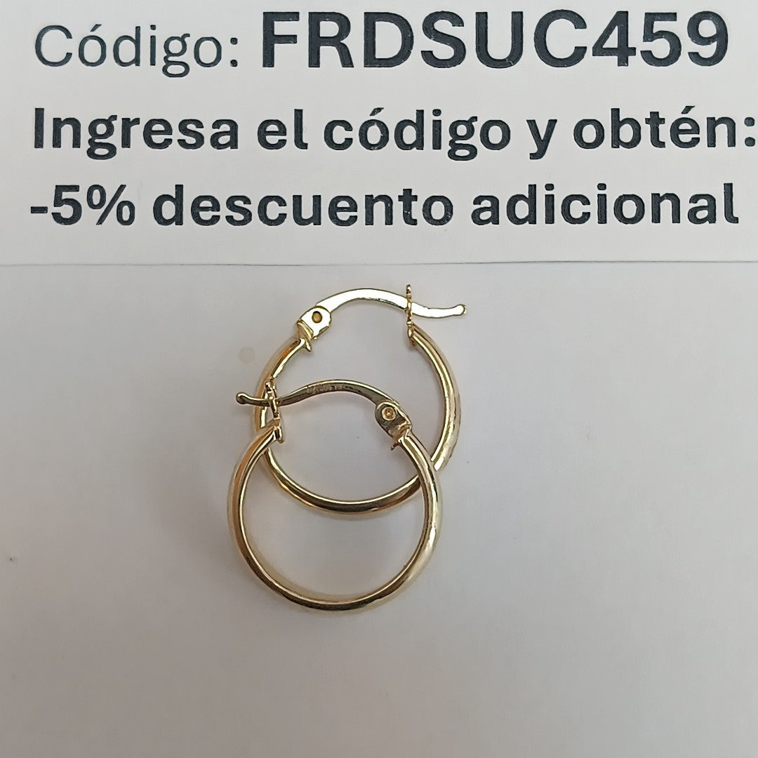 ARRACADAS ORO 14K 1.4 (NUEVO)