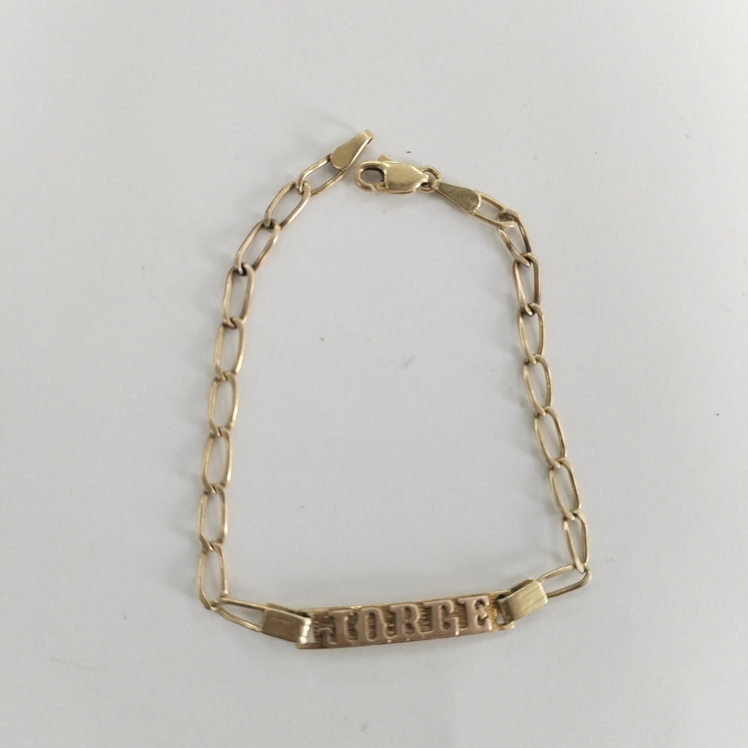 ESCLAVA ORO 14 K 2.5 GRMS (SEMINUEVO)