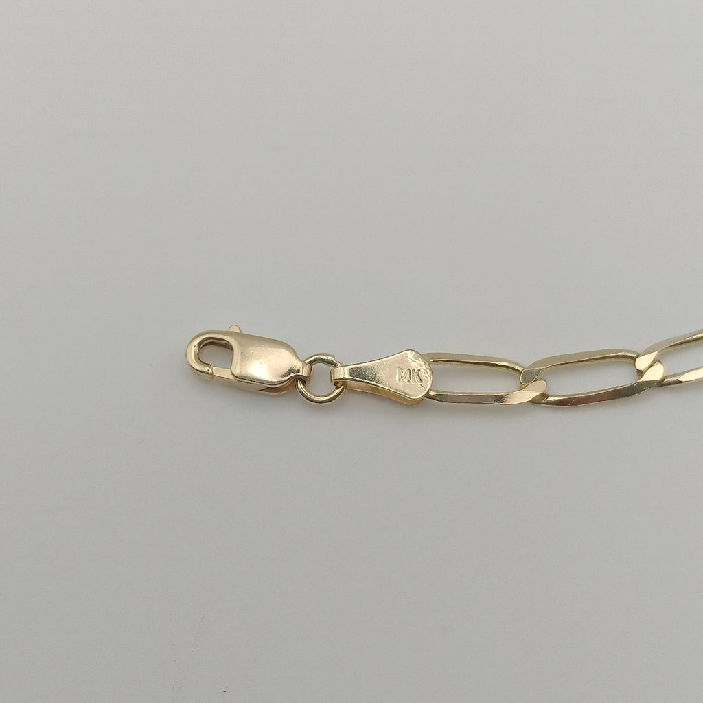 PULSERA ESLABON 14K 21 CM 4.2 GR (NUEVO)