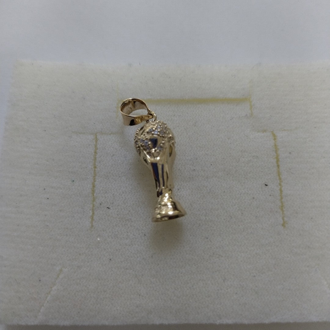 DIJE FIG COPA MUNDO 10K 2.4 GR (NUEVO)