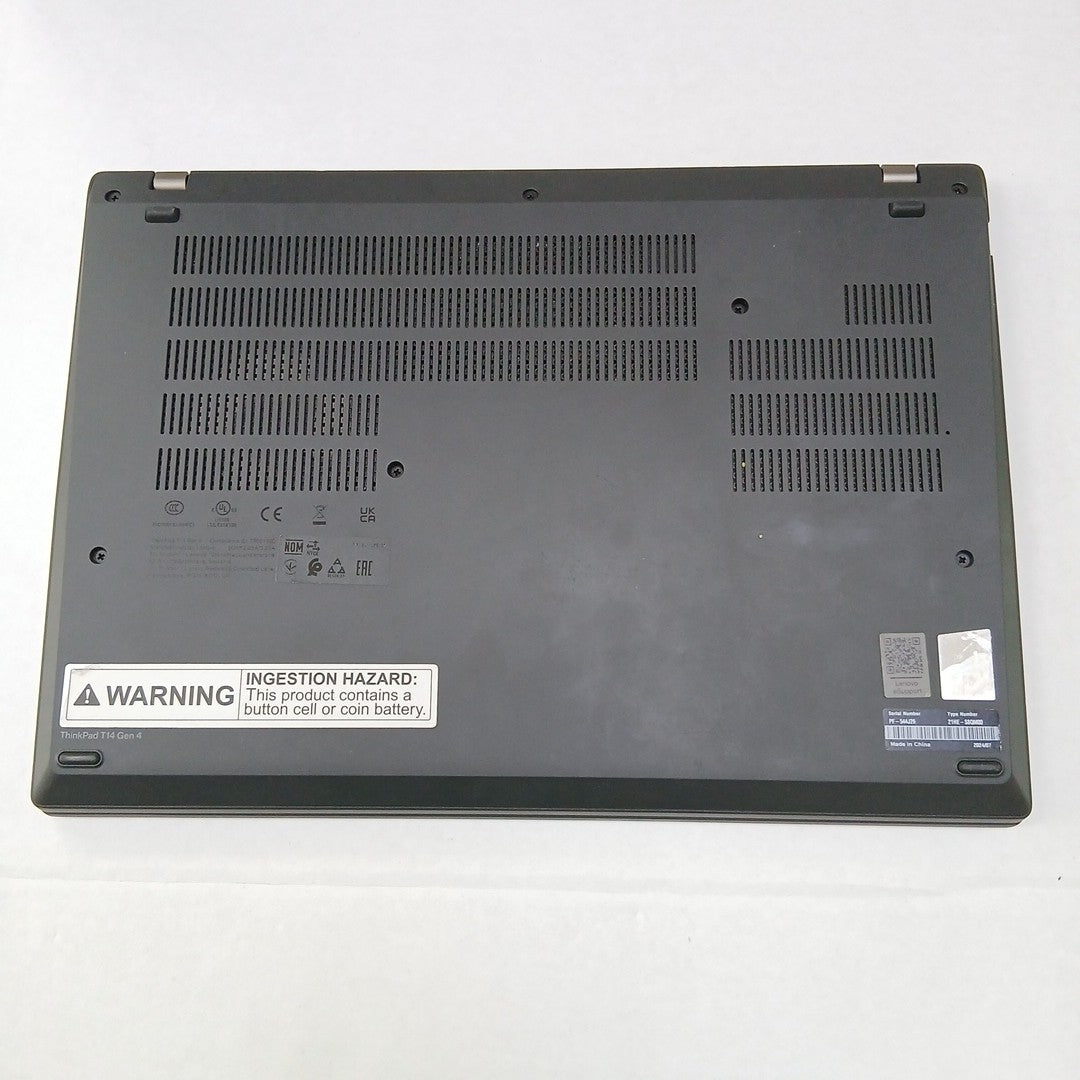 LAPTOP LENOVO THINKPAD T14 GEN 4 (2024) 512 GB SSD 16 GB RAM (SEMINUEVO)