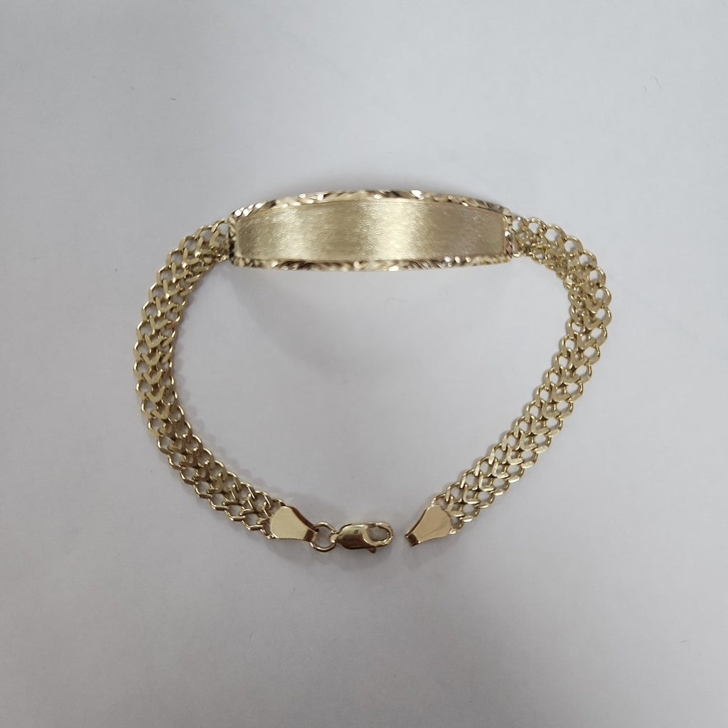 PULSERA ESCLAVA CHINO 14K 21 CM 9.8 GR (NUEVO)