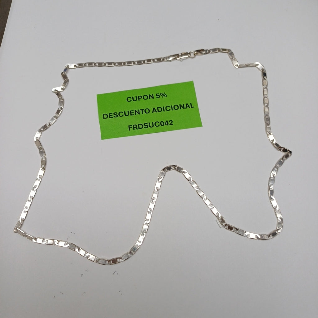 CADENA GUCHI PLATA .925 60 CM 10.43 GR (NUEVO)