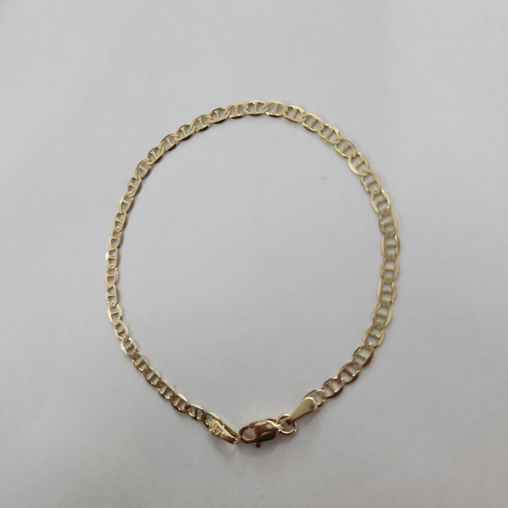 PULSERA GUCHI 14K 18 CM 2 GR (NUEVO)