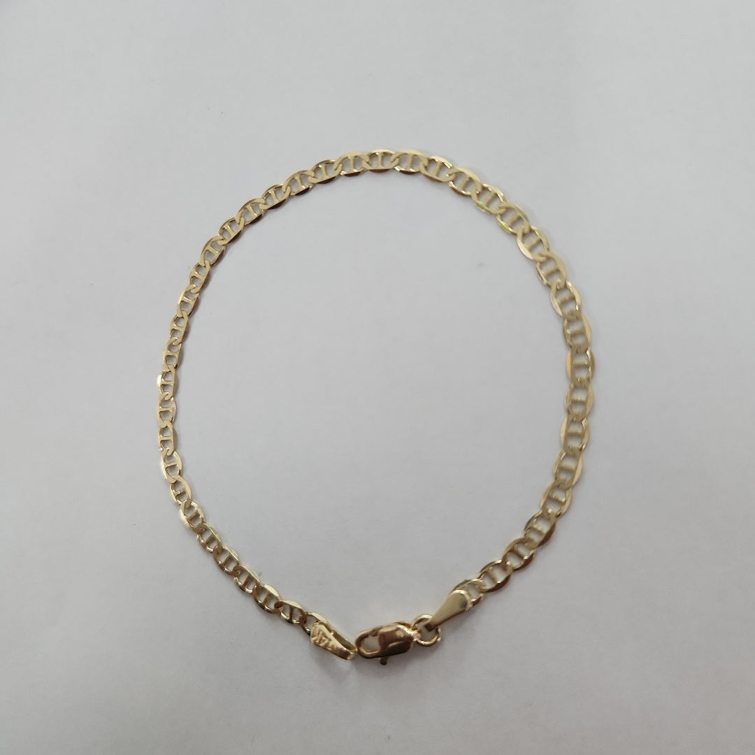 PULSERA GUCHI 14K 18 CM 2 GR (NUEVO)