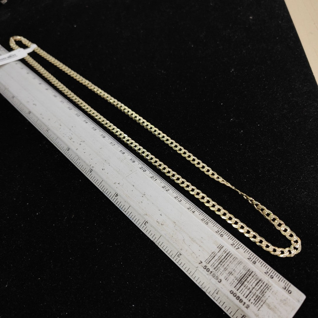 CADENA BARBADA 14K 60 CM 21.1 GR (NUEVO)