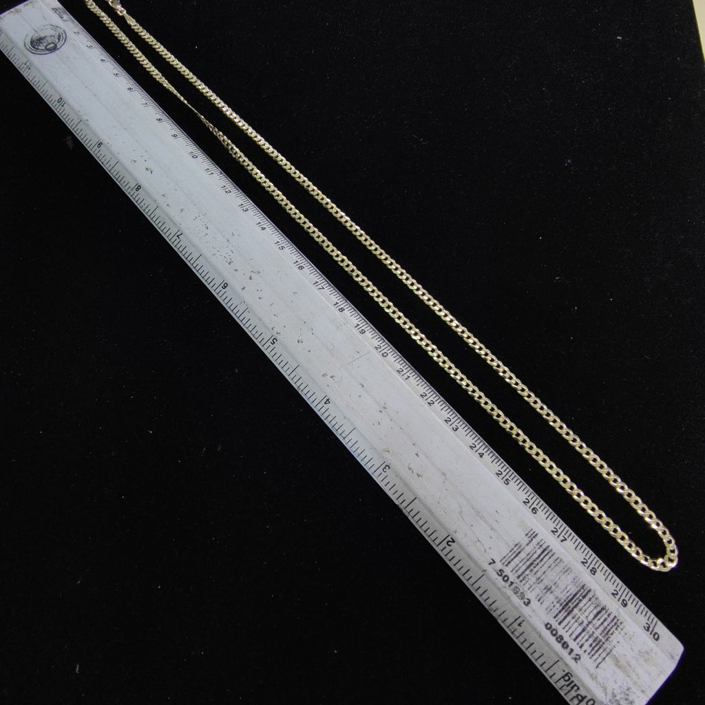 CADENA BARBADA 14K 60 CM 10.5 GR (NUEVO)