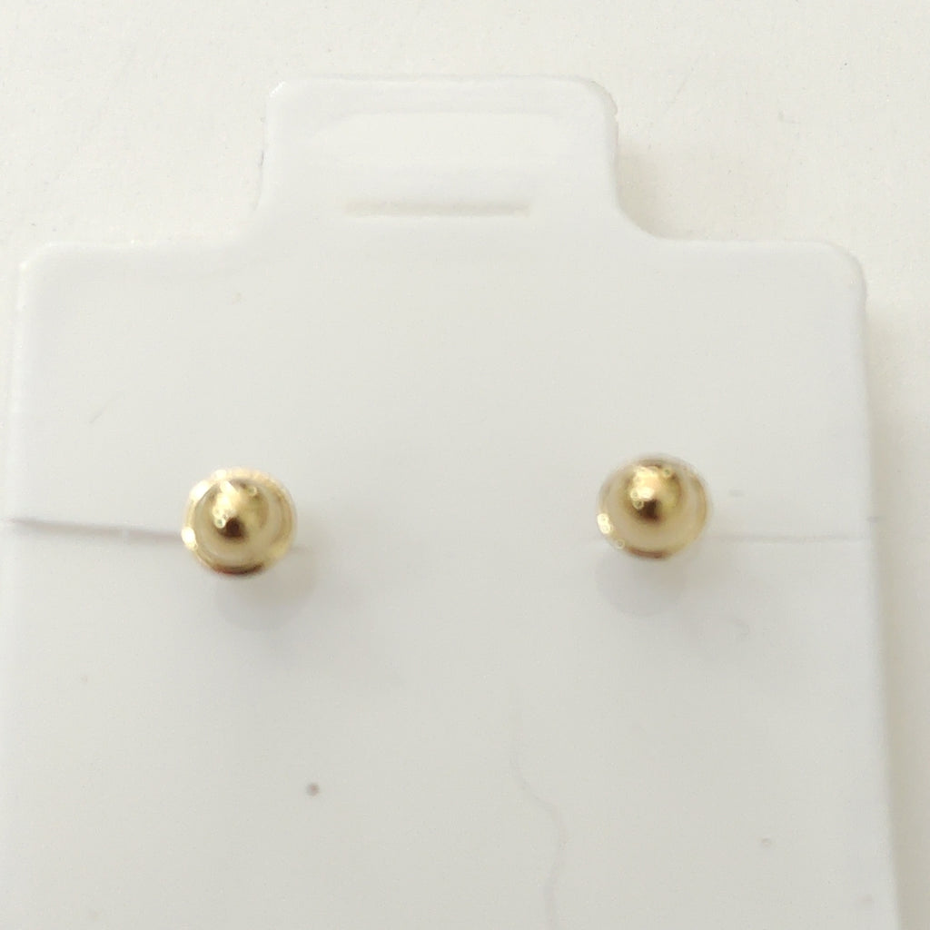 BROQUELES BROQUEL CORAZON DOBLE 14K 0.2171 GR (NUEVO)