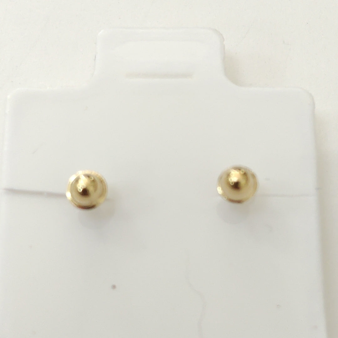 BROQUELES BROQUEL CORAZON DOBLE 14K 0.2171 GR (NUEVO)
