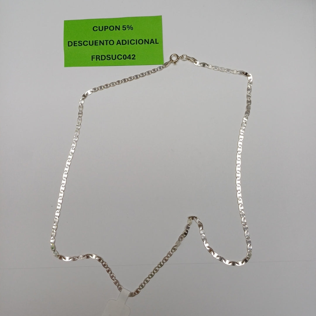 CADENA GUCHI PLATA .925 50 CM 5.42 GR (NUEVO)