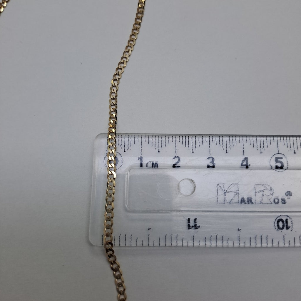 CADENA BARBADA 14K 55 CM 5.5 GR (NUEVO)